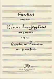 Quaderno Romano Sechs Klavierstücke